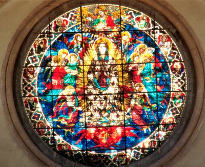 De Tenhemelopneming van de Maagd Maria door Lorenzo Ghiberti